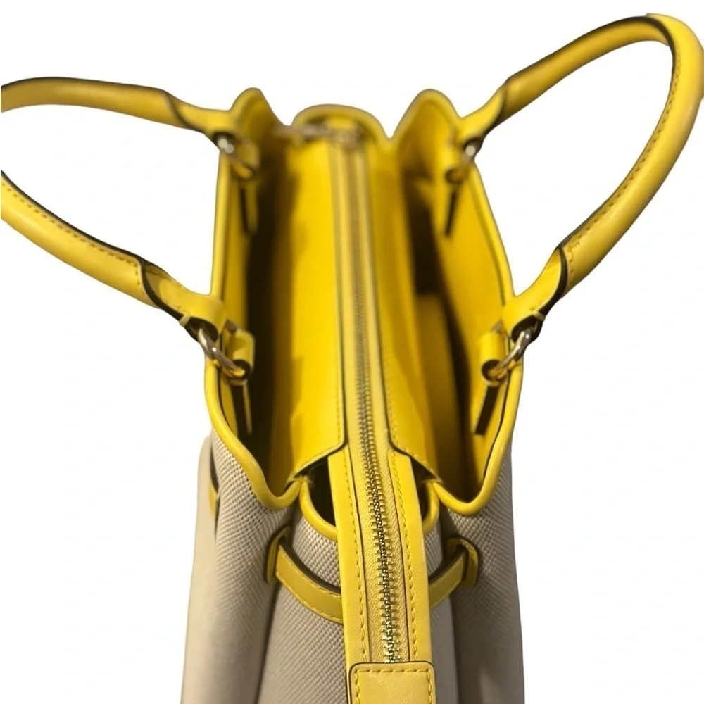 Michael Kors Reed Golden Yellow Satchel